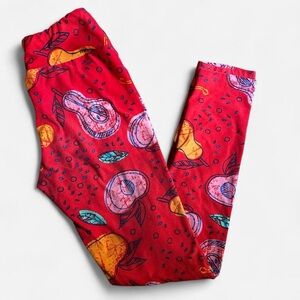 Colorful LuLaRoe Fruit Tween Leggings